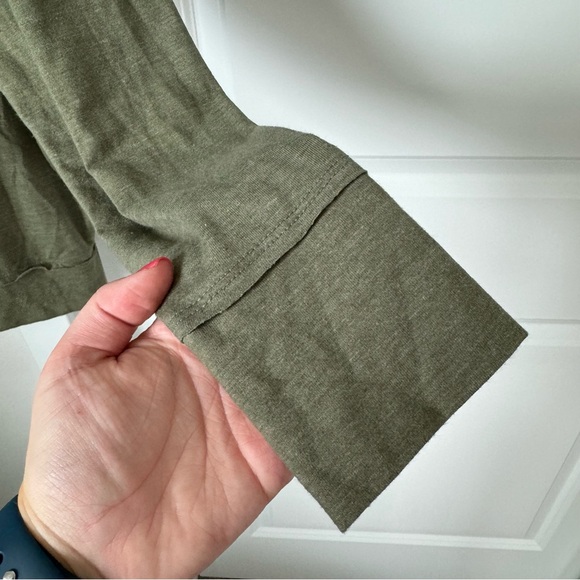 πHP!π We the Free Saratoga Top Green Size Small Boho Asymmetric Off the Shoulder - Picture 7 of 14